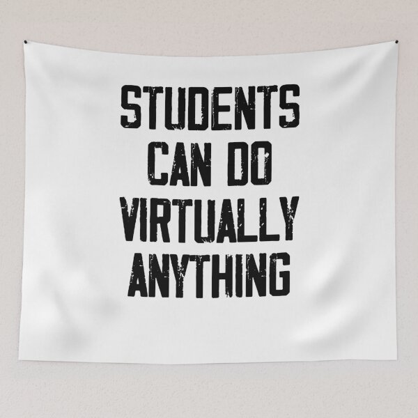 Item preview, students can do virtually anything ,students 2020, back to school elearnin  designed and sold by Noussairox.