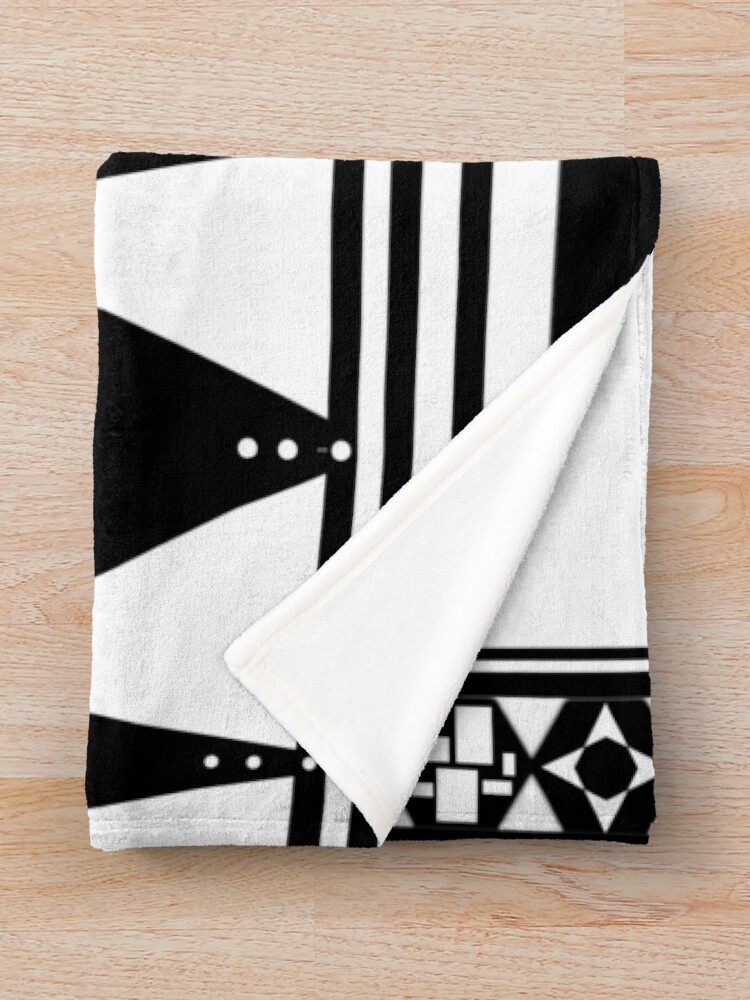 "African Xhosa Wedding Attire Traditional Umbhaco" Throw Blanket for