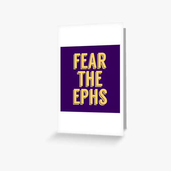 Item preview, williams college "fear the ephs" (gold) designed and sold by laurwang.