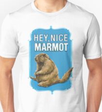 BIG LEBOWSKI- the Dude - Hey, Nice Marmot Unisex T-Shirt