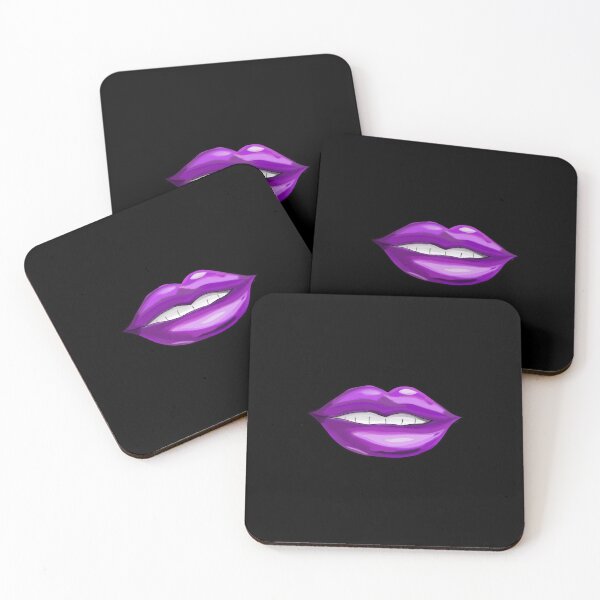 Item preview, Purple Lips designed and sold by SilverSquirrels.