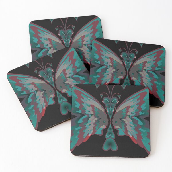 Item preview, Butterfly face heart designed and sold by sgmydesigns.