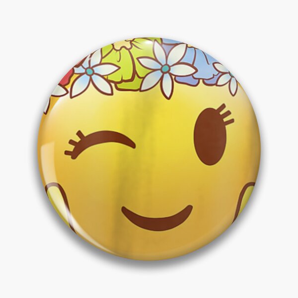 Item preview, Hippie Flower Power Crown Peace Smiley Emoji Girls designed and sold by tichtodhe.