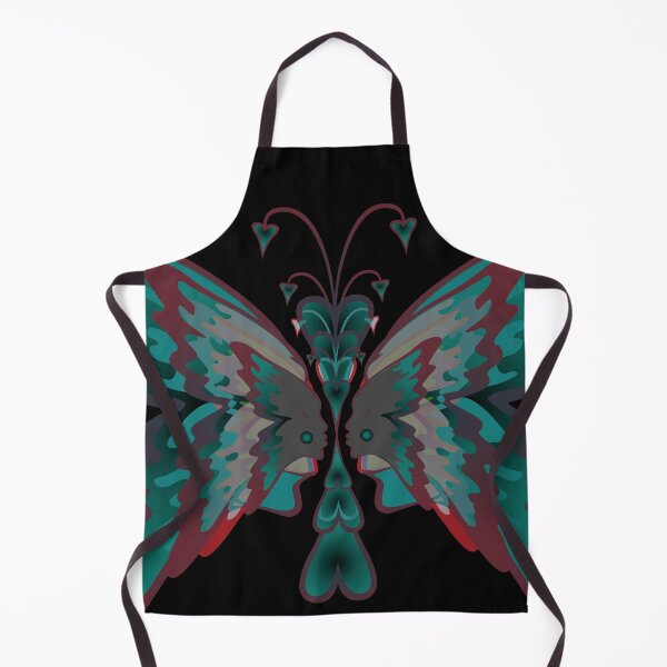 Item preview, Butterfly face heart designed and sold by sgmydesigns.