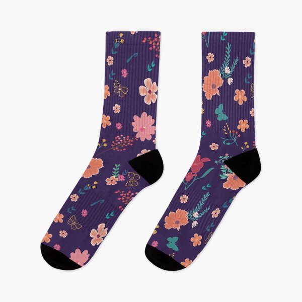 Item preview, cute floral pattern design for a fun all over print design.  designed and sold by leema-murthy.
