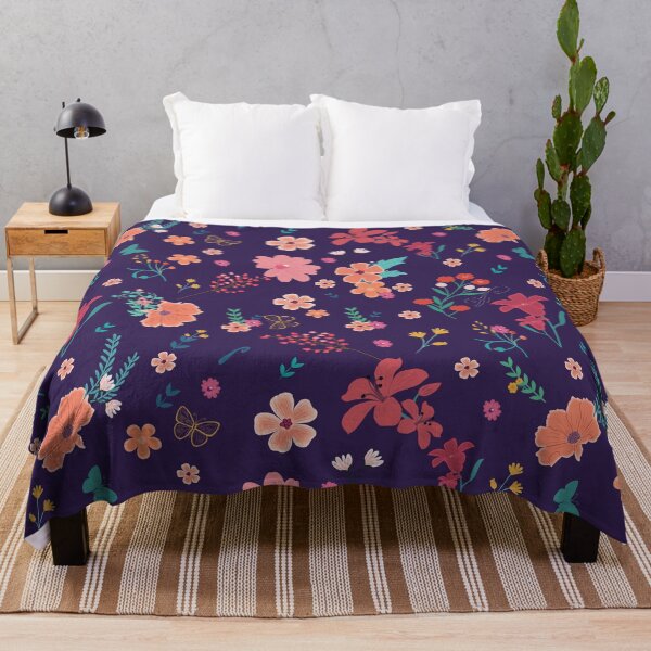 Item preview, cute floral pattern design for a fun all over print design.  designed and sold by leema-murthy.