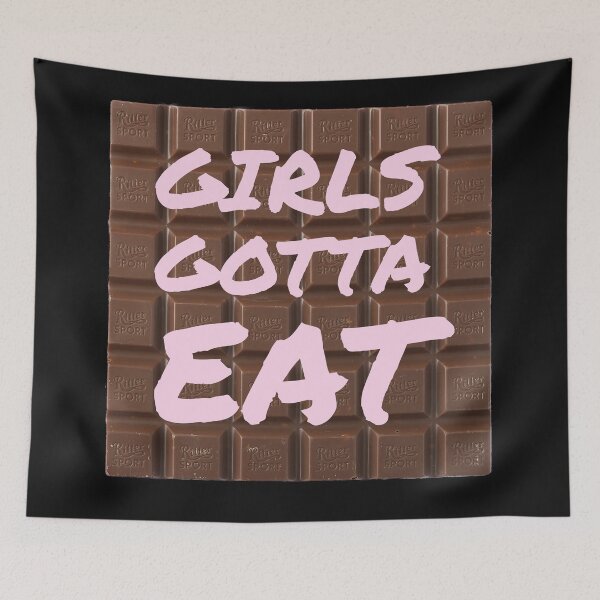 Item preview, Girls Gotta Eat designed and sold by stevenwoodcock.