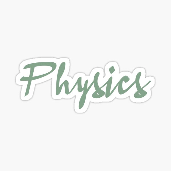 Item preview, ‘Physics’ back to school subject label designed and sold by allicreate.