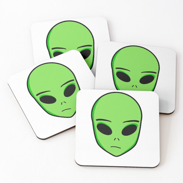 Item preview, alien illustration designed and sold by emsfunkydesigns.