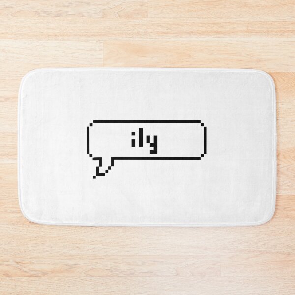 Item preview, Ily Pixelated designed and sold by katieamoon.