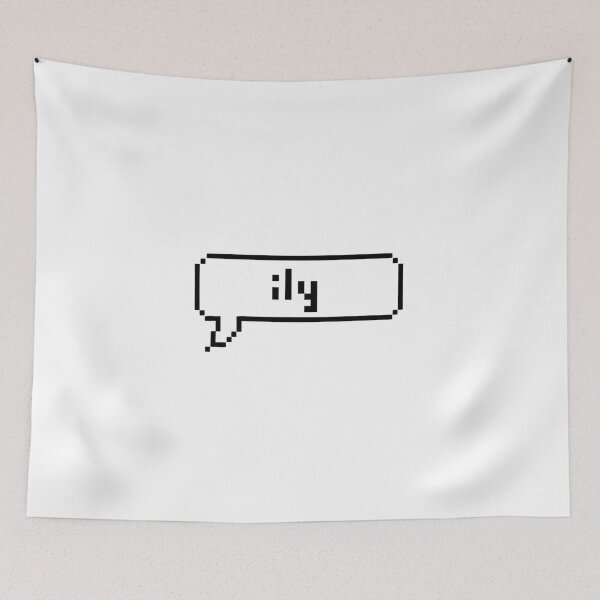 Item preview, Ily Pixelated designed and sold by katieamoon.