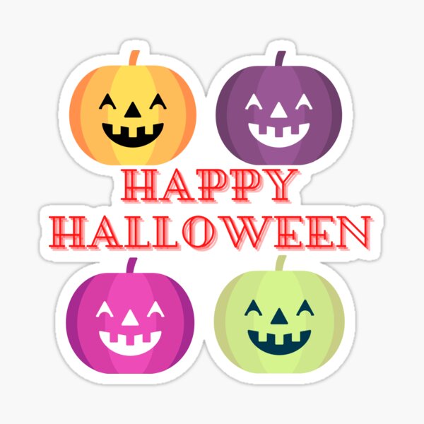 HAPPY HALLOWEEN Sticker