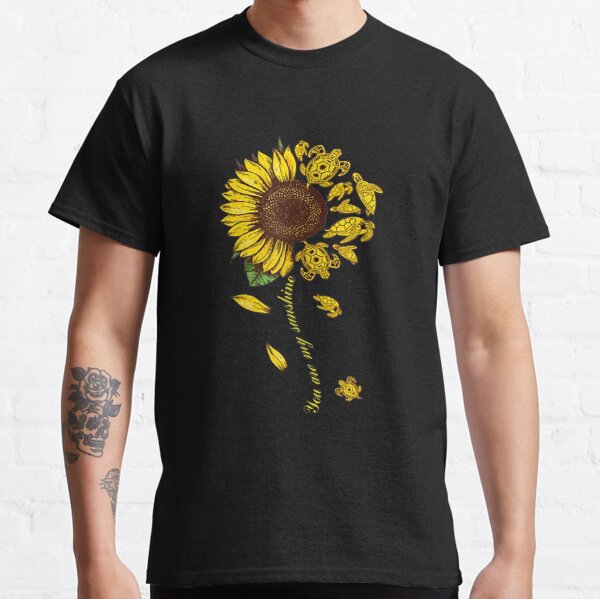 Sunflower Shirt Super Soft T Shirt Sun Flower Inspirational Positive ...