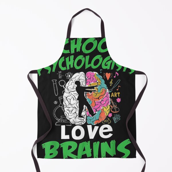 Item preview, Halloween School Psychologists Love Brains designed and sold by tichtodhe.