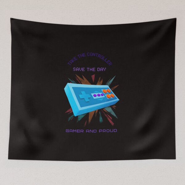 Item preview, Take The Controller And Save The Day! designed and sold by Clothing Paradise.