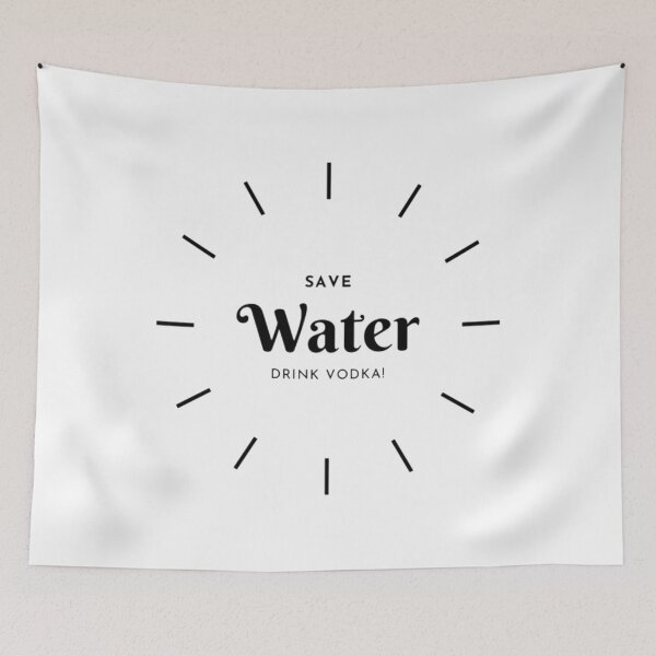 Item preview, Save water drink vodka! designed and sold by Diogo88.
