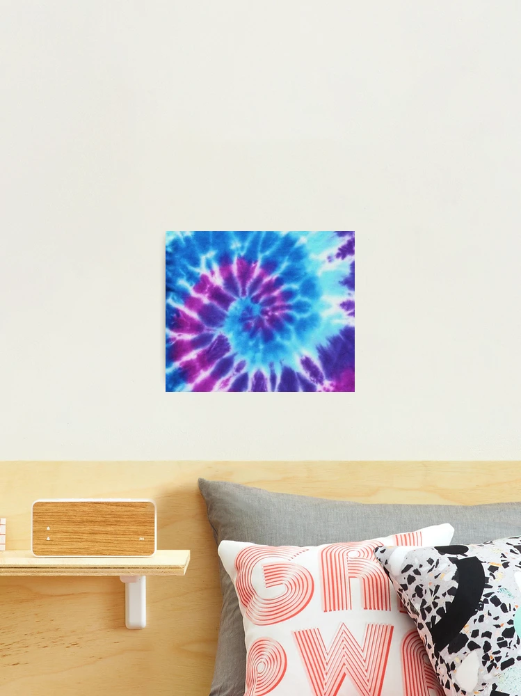 Blue and Purple Tie Dye Greeting Card for Sale by Natalie Wilson