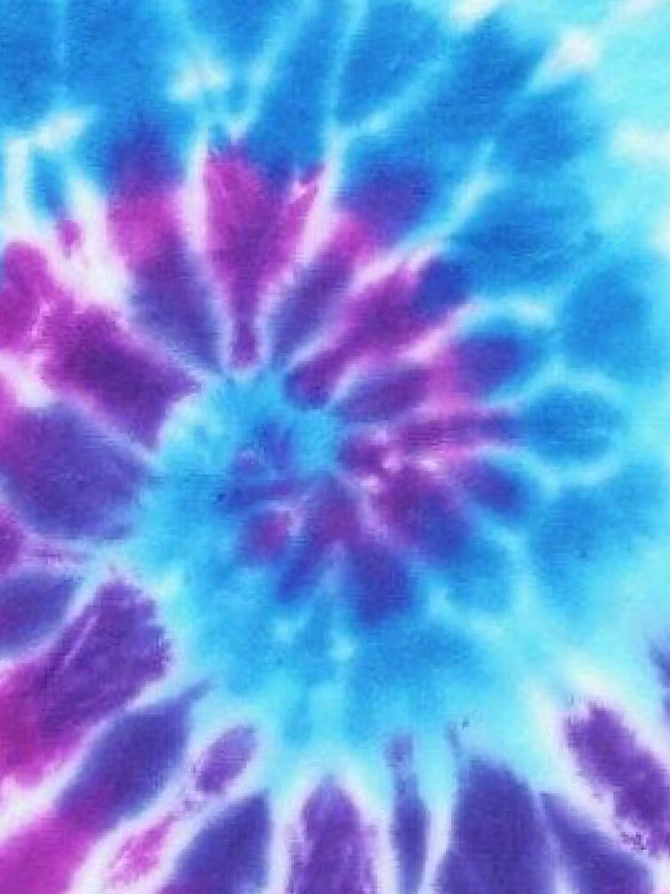 Blue and Purple Tie Dye | Graphic T-Shirt