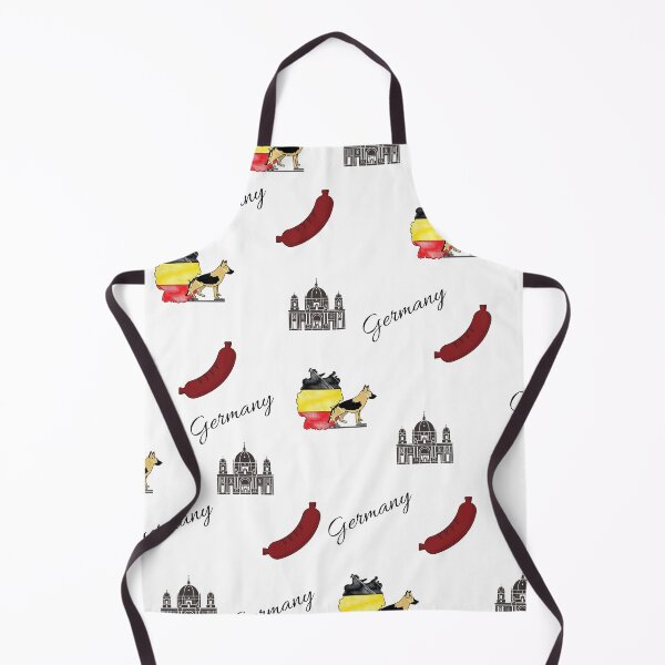 Item preview, Germany Sausage German Shepherd Montage designed and sold by Traveledesigns.