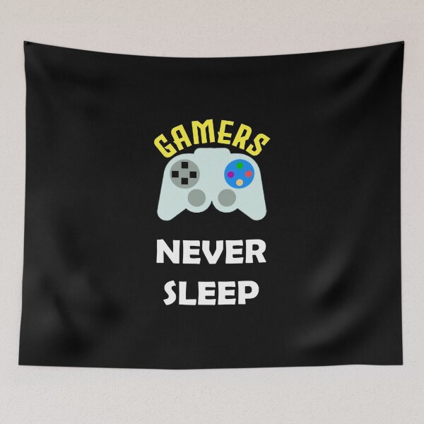 Item preview, Gamers Never Sleep designed and sold by M-Farouk.
