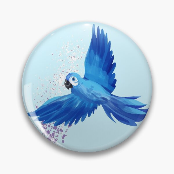 Item preview, blue parrot shirt in the blue sky designed and sold by DiamondStore1.
