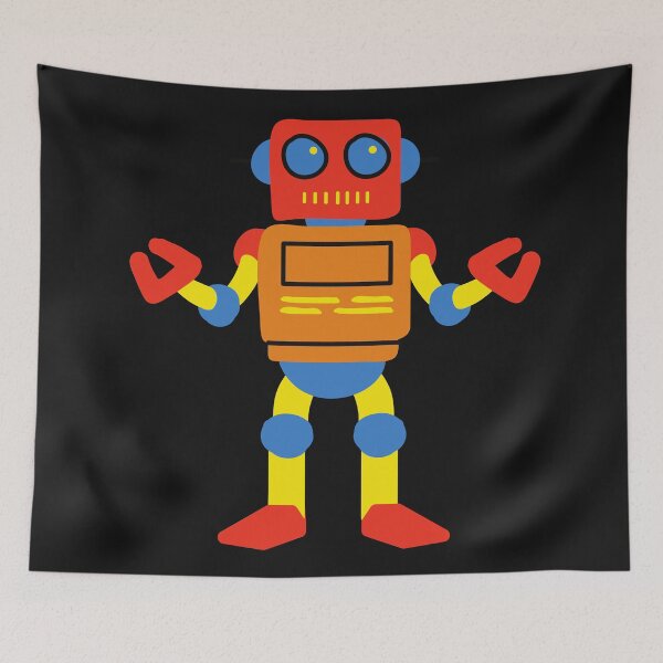 Item preview, Colourful Pop Art Robot designed and sold by IgorIgas.