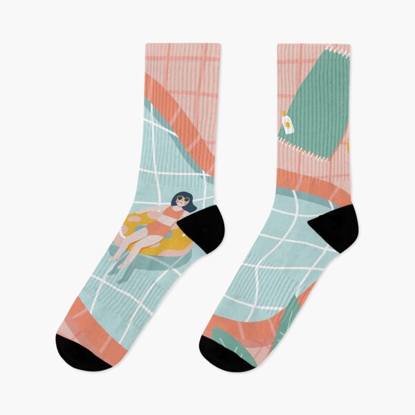 Item preview, Girl At The Swimming Pool designed and sold by studiolilu.