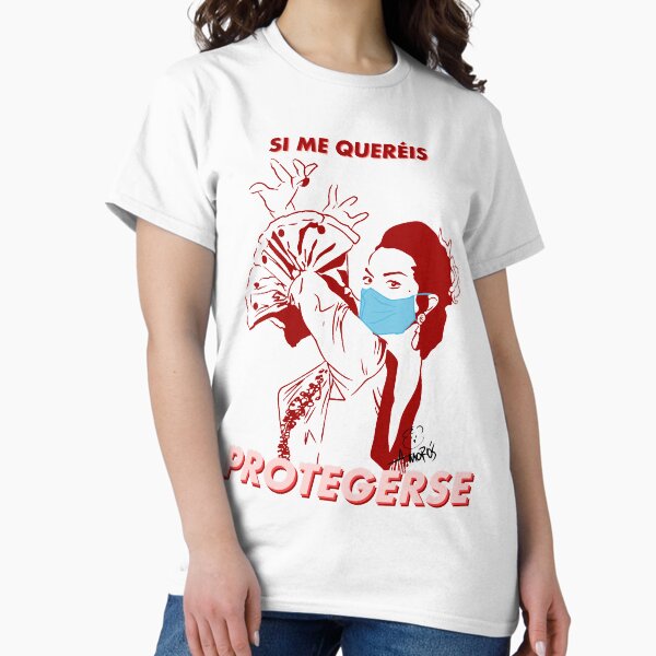 Vista previa del artículo con la obra «SI ME QUERÉIS PROTEGERSE», diseñado y vendido por CARMEN Amoros Fernandez.
