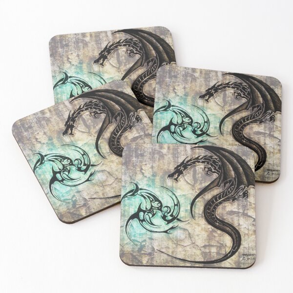 Item preview, Tribal Dragon Ink Design designed and sold by jaguarcliff.
