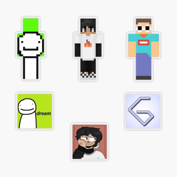 dream & sapnap  Minecraft skins aesthetic, Dream team, Dream team app