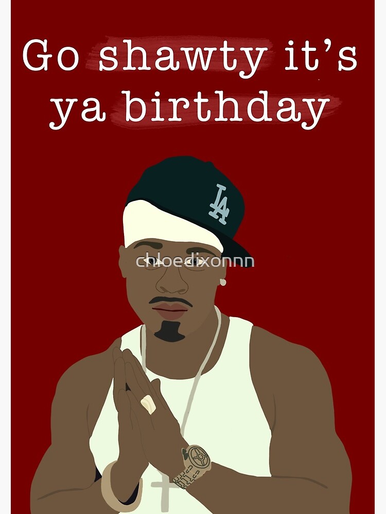 50 Cent Birthday Card Greeting Card By Chloedixonnn Redbubble