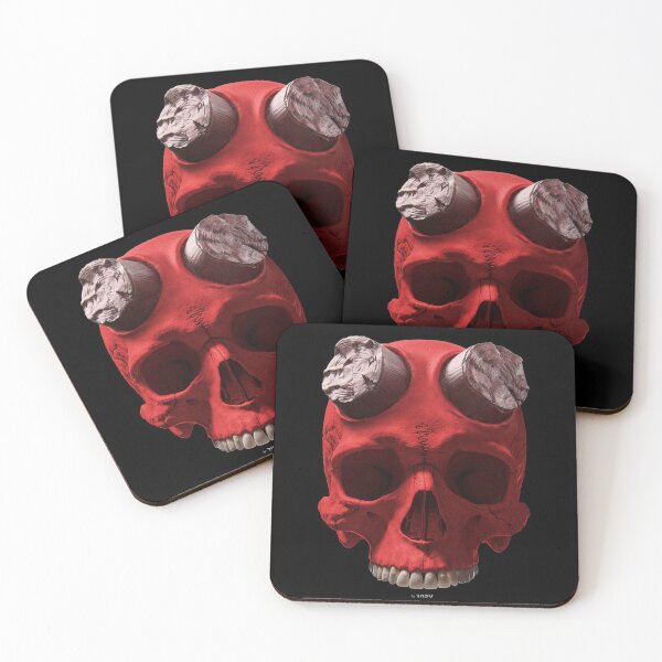Item preview, REDSKULL 07-01 - a horns red skull designed and sold by Radu-Gabriel.
