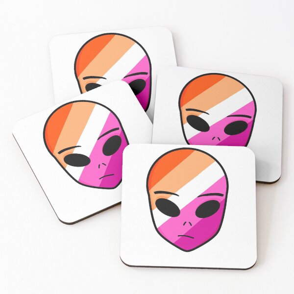 Item preview, lesbian alien designed and sold by emsfunkydesigns.