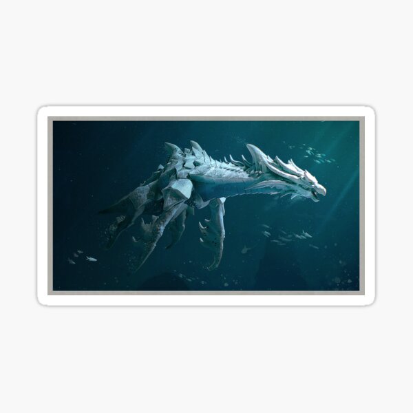Briny hydra Sticker