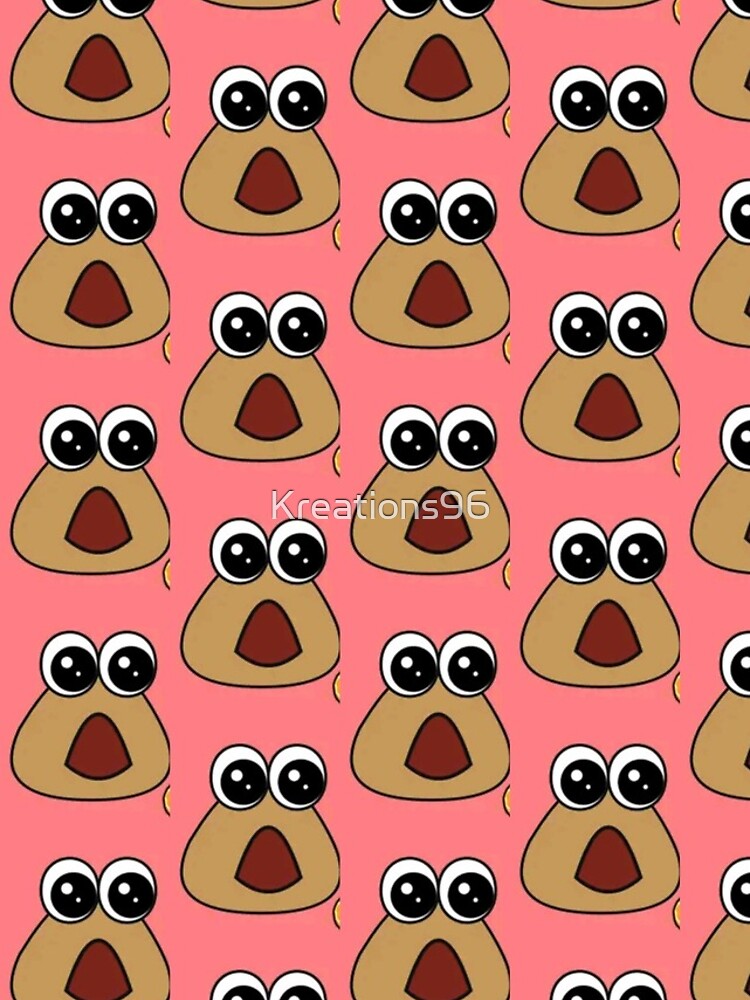 Pou Roblox Face Sticker for Sale by Kirboos