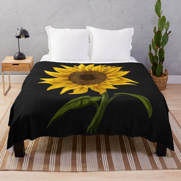 Item preview, Sunflower Sunshine Floral Watercolor Flower designed and sold by taydyreo.