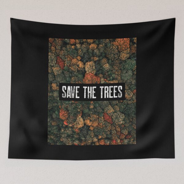 Item preview, Save The Trees Forest Background designed and sold by RareLoot19.
