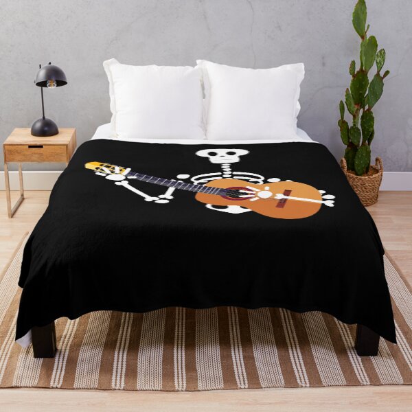 Item preview, Skeleton Acoustic Guitar Player designed and sold by ZiesMerch.
