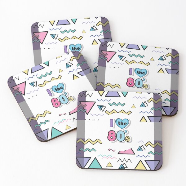 Item preview, I Love the 80's Pattern designed and sold by ThatMerchStore.