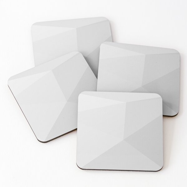 Item preview, White and gray gradient low poly background. Big triangles pattern,  designed and sold by TashaVector.