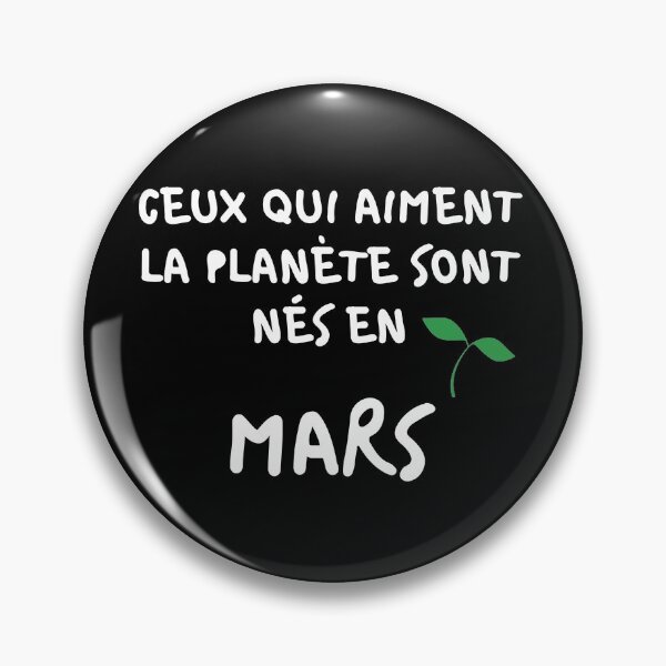 Item preview, THOSE WHO LOVE THE PLANET ARE BORN IN MARCH designed and sold by goseriesfilms.