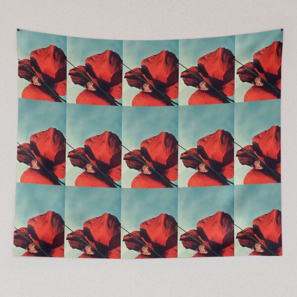 Item preview, Czerwone Maki - Seven - Red Poppy designed and sold by greatnorris.
