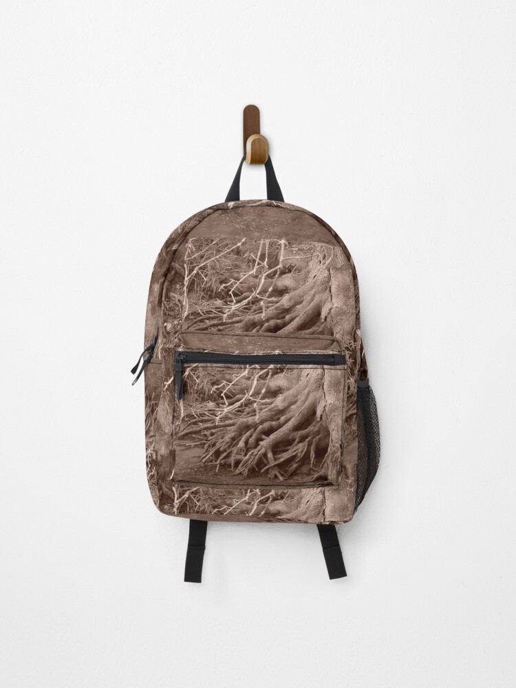 Thumbnail 1 of 3, Backpack, Tree roots designed and sold by jrier.