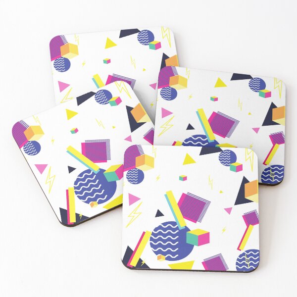 Item preview, Retro 80's Design Pattern designed and sold by ThatMerchStore.
