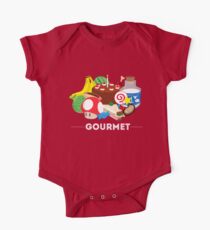 Gourmet - Video Game Food Tee Baby Body Kurzarm