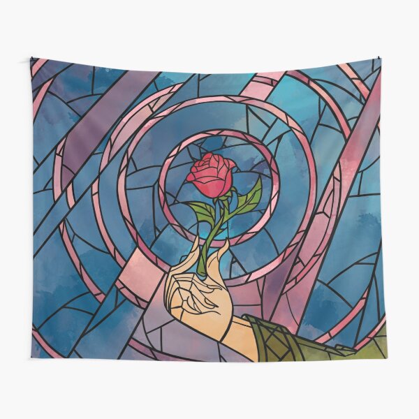 Beauty and best sale the beast tapestry