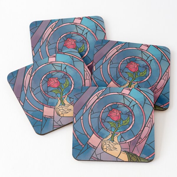 Item preview, Stained Glass Enchanted Rose designed and sold by CreativeMisc.