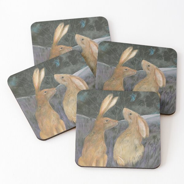 Item preview, Spirit Hares designed and sold by Sarahlovellart.