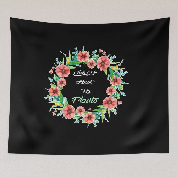 Item preview,   ASK ME ABOUT MY PLANTS designed and sold by zaki ⭐⭐⭐⭐⭐.