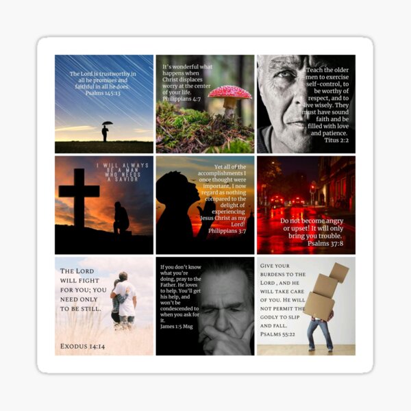 Item preview, Bible Collage For Men designed and sold by Biblecafe.